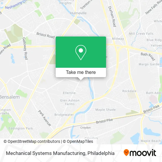 Mechanical Systems Manufacturing map