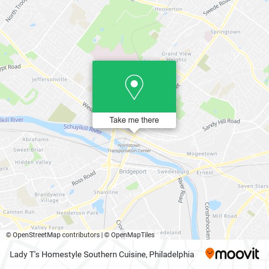 Mapa de Lady T's Homestyle Southern Cuisine