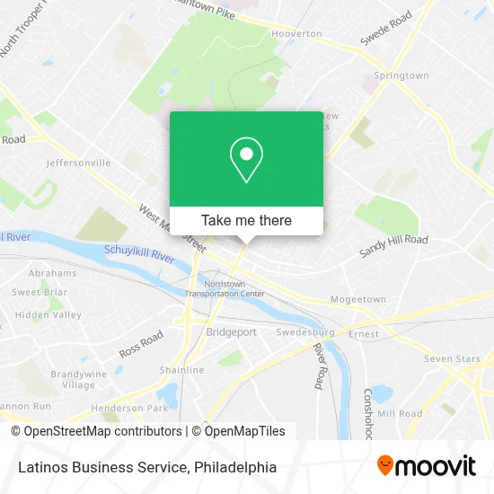 Latinos Business Service map