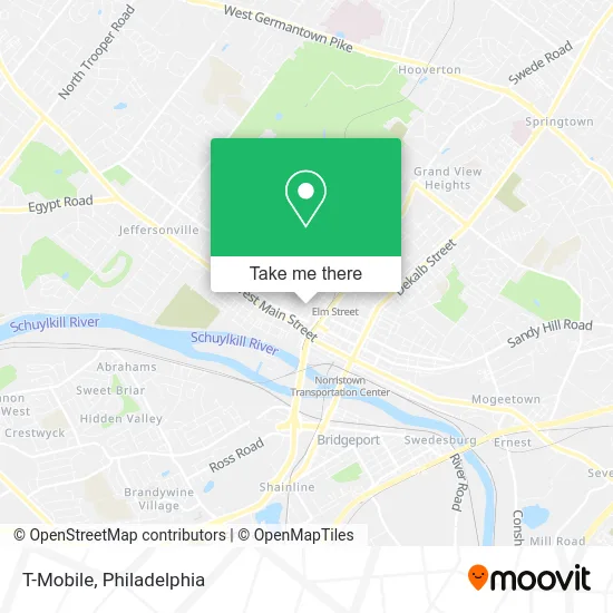 T-Mobile map