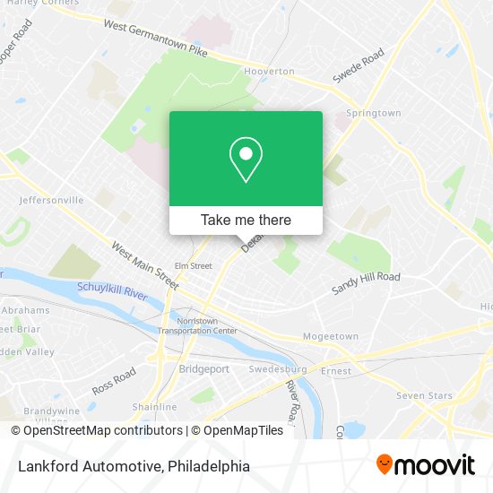 Lankford Automotive map