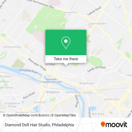 Diamond Doll Hair Studio map