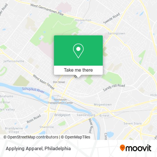Mapa de Applying Apparel