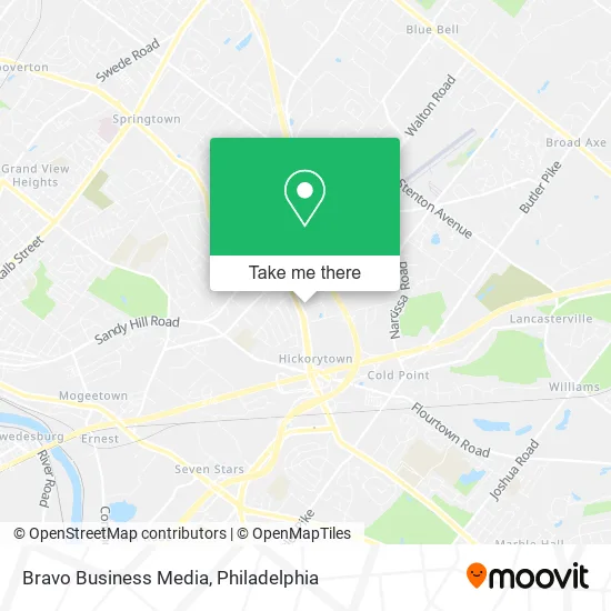 Bravo Business Media map