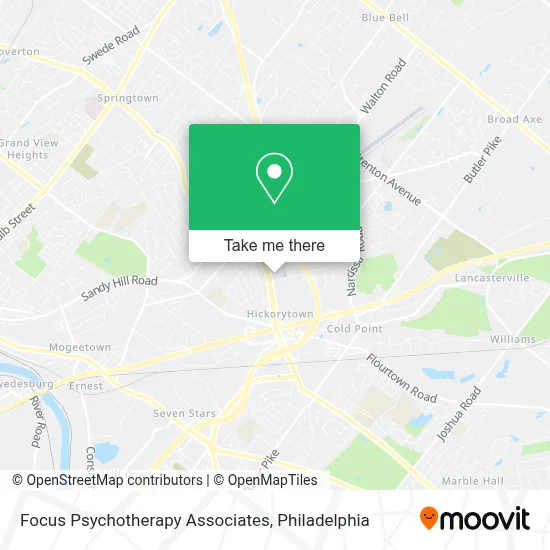Focus Psychotherapy Associates map