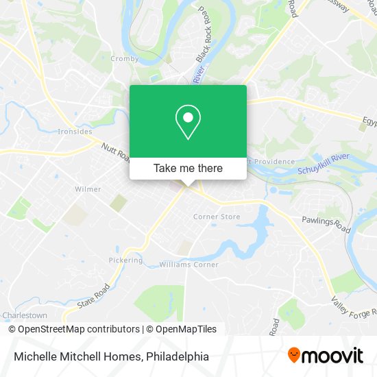 Michelle Mitchell Homes map