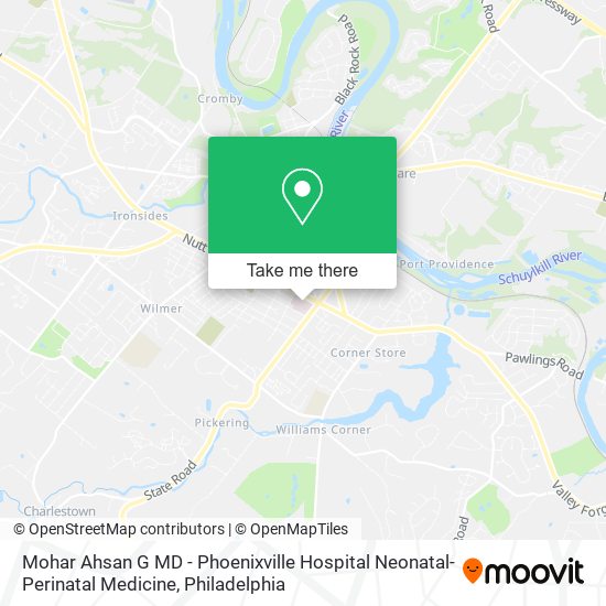Mohar Ahsan G MD - Phoenixville Hospital Neonatal-Perinatal Medicine map