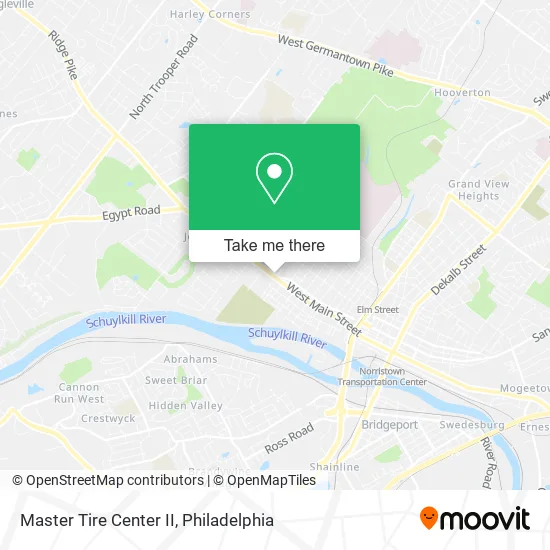 Master Tire Center II map