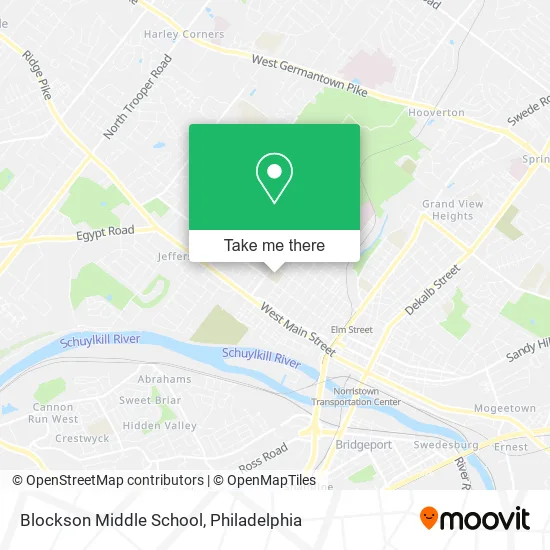 Blockson Middle School map