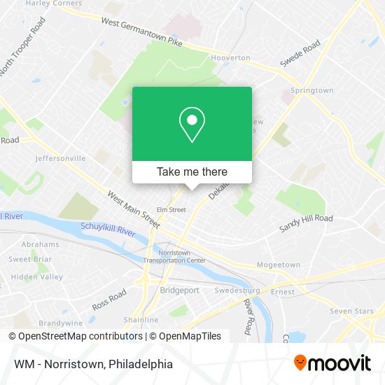 Mapa de WM - Norristown