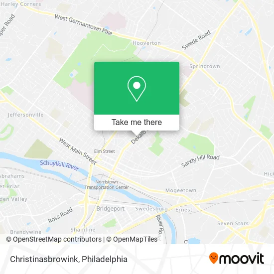 Christinasbrowink map