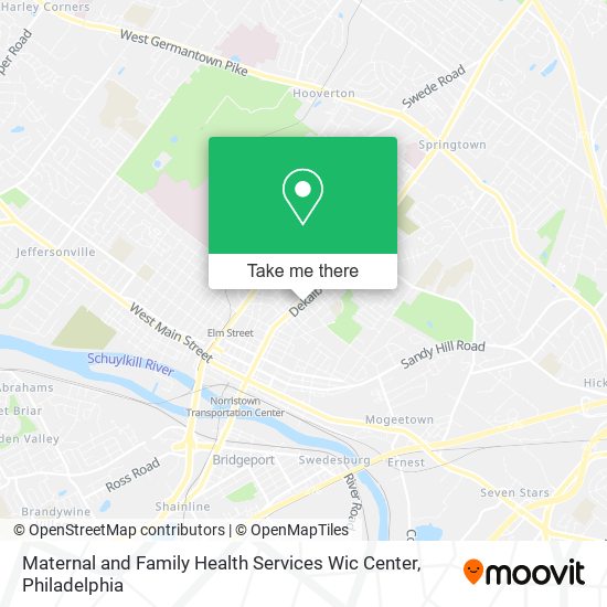 Mapa de Maternal and Family Health Services Wic Center