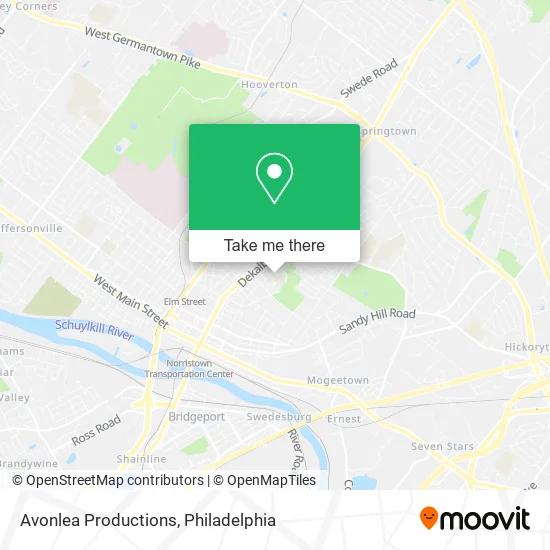 Avonlea Productions map