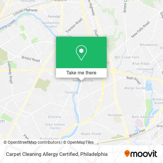 Mapa de Carpet Cleaning Allergy Certified