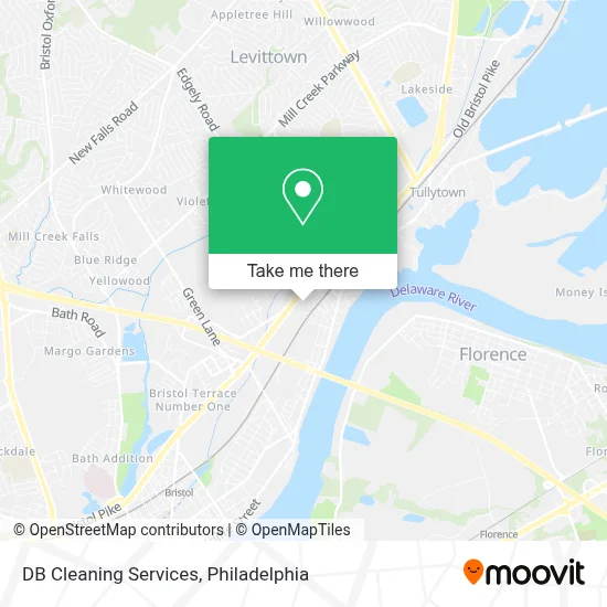 DB Cleaning Services map