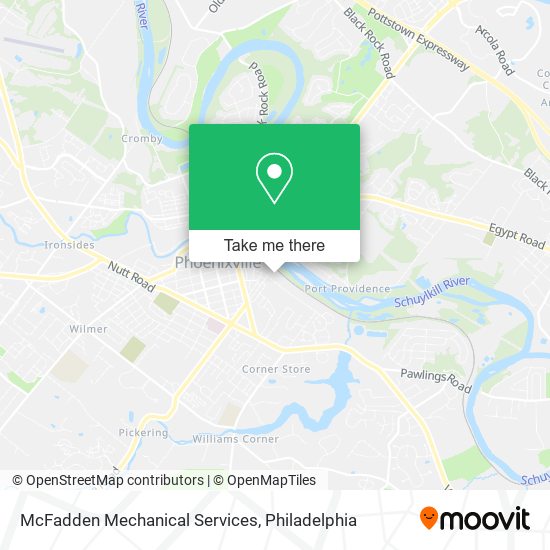 McFadden Mechanical Services map