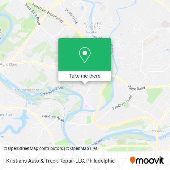 Kristians Auto & Truck Repair LLC map