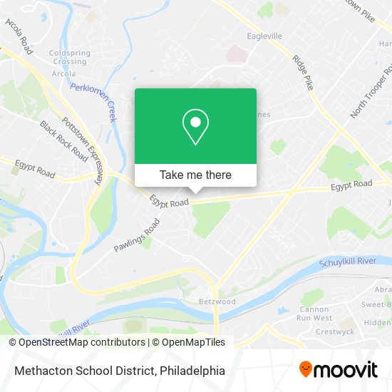 Mapa de Methacton School District