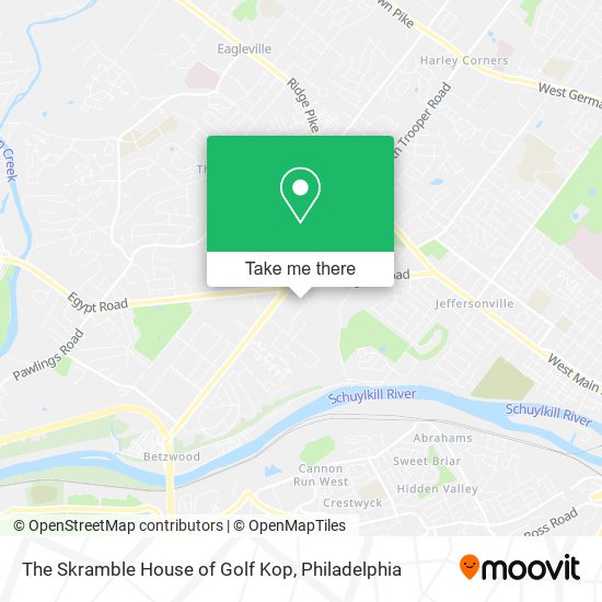 Mapa de The Skramble House of Golf Kop