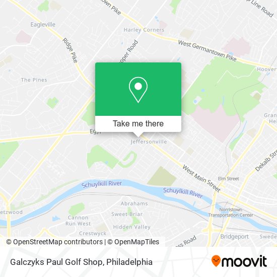 Galczyks Paul Golf Shop map
