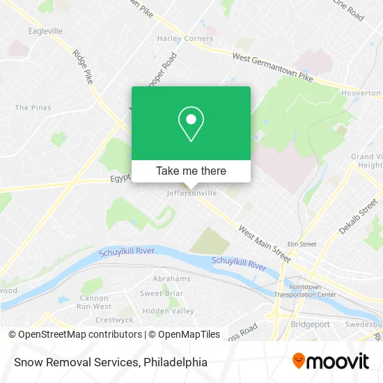 Snow Removal Services map