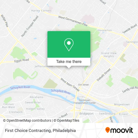 First Choice Contracting map