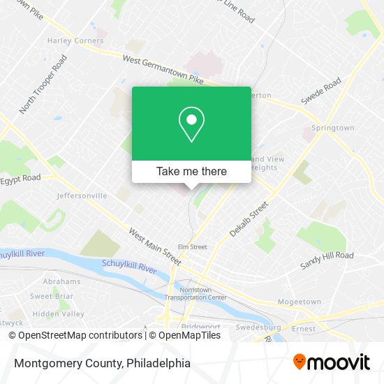 Montgomery County map