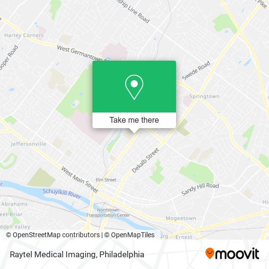 Raytel Medical Imaging map