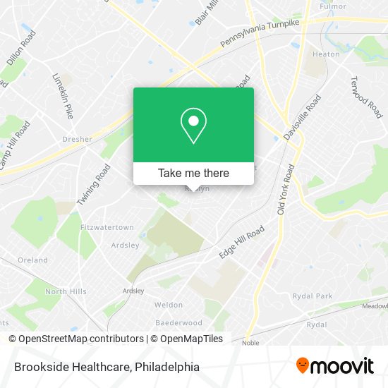 Mapa de Brookside Healthcare