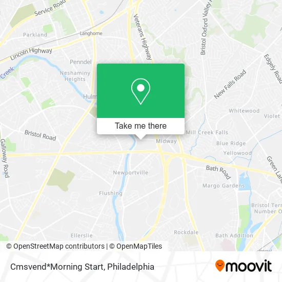 Cmsvend*Morning Start map