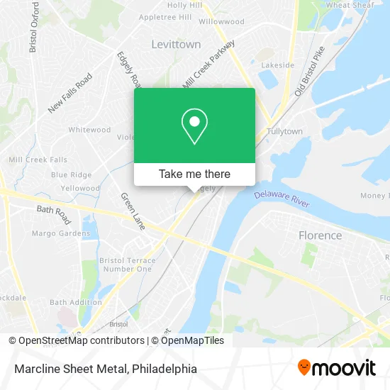 Marcline Sheet Metal map