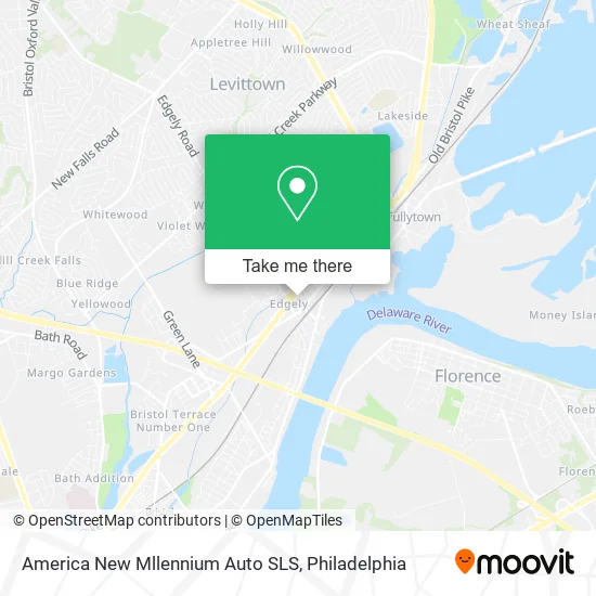 Mapa de America New Mllennium Auto SLS