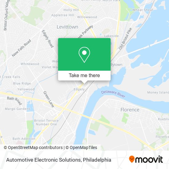 Automotive Electronic Solutions map