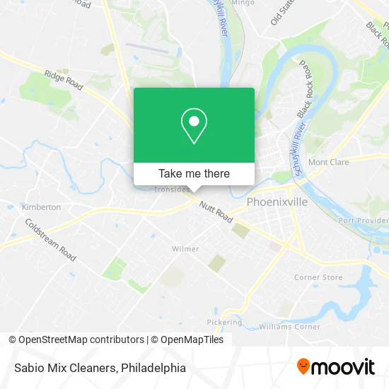 Sabio Mix Cleaners map