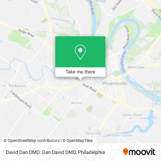 David Dan DMD: Dan David DMD map