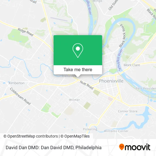 David Dan DMD: Dan David DMD map