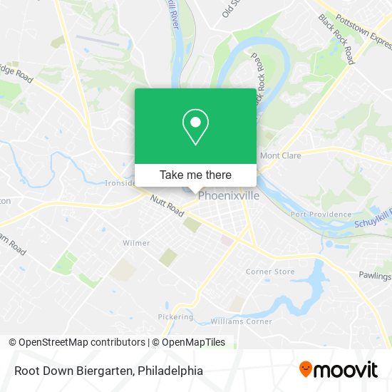 Mapa de Root Down Biergarten