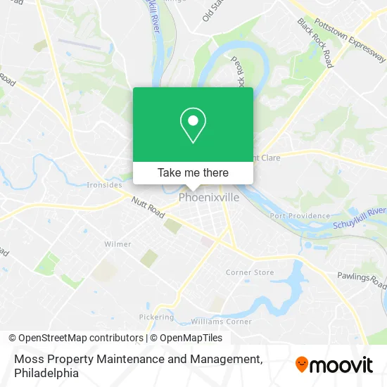 Mapa de Moss Property Maintenance and Management