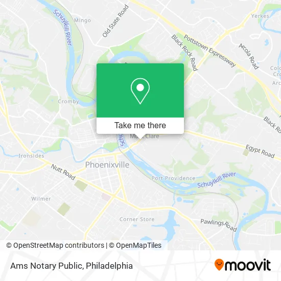 Ams Notary Public map
