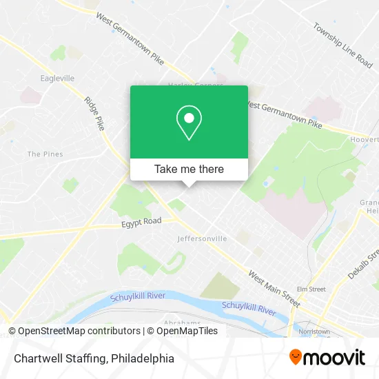 Mapa de Chartwell Staffing