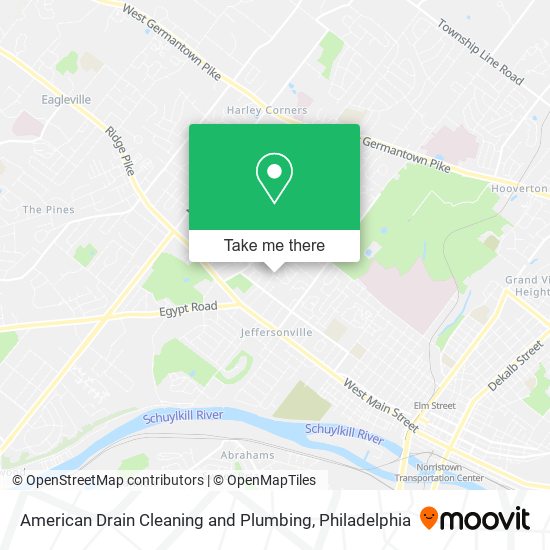 Mapa de American Drain Cleaning and Plumbing