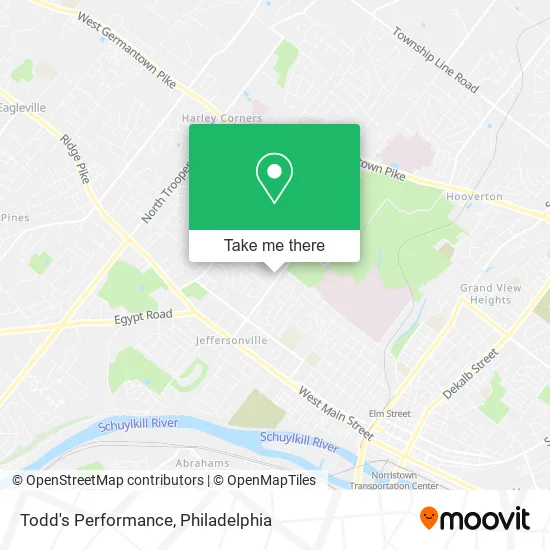 Todd's Performance map