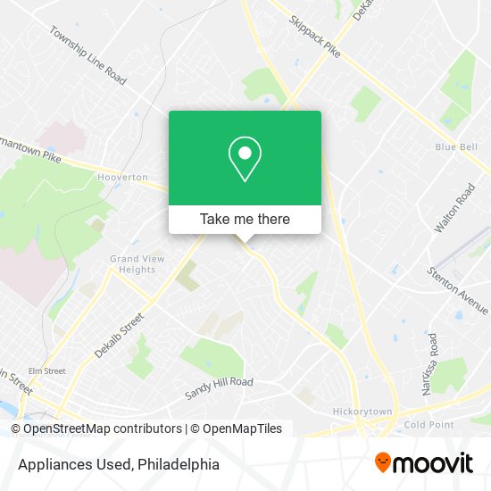 Mapa de Appliances Used