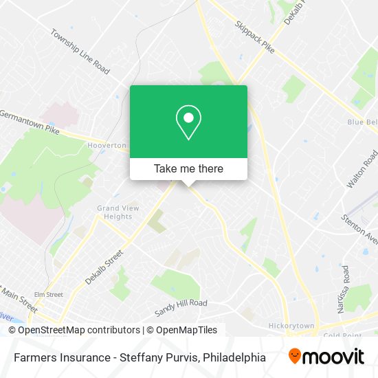 Farmers Insurance - Steffany Purvis map