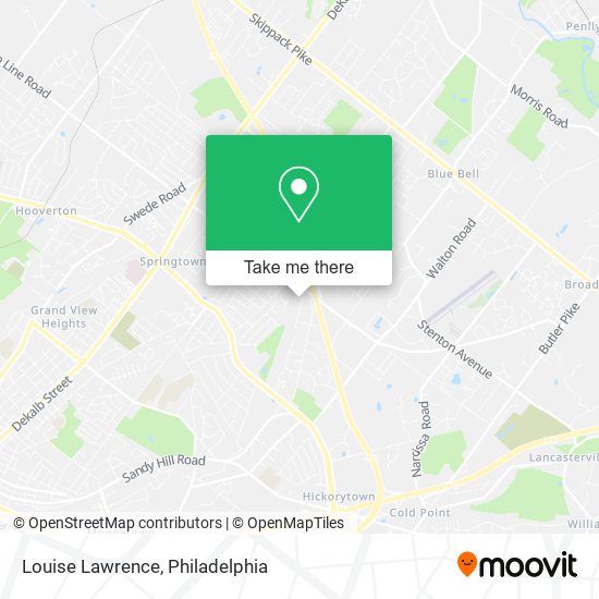 Louise Lawrence map