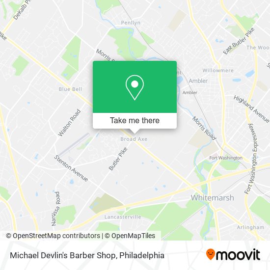 Mapa de Michael Devlin's Barber Shop