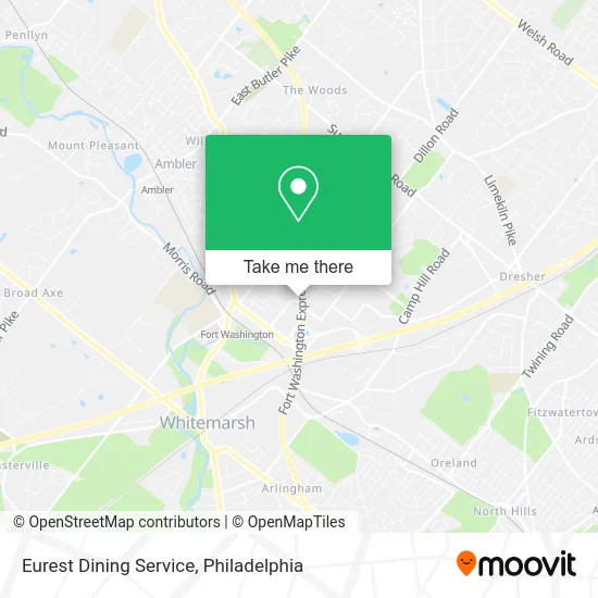 Eurest Dining Service map