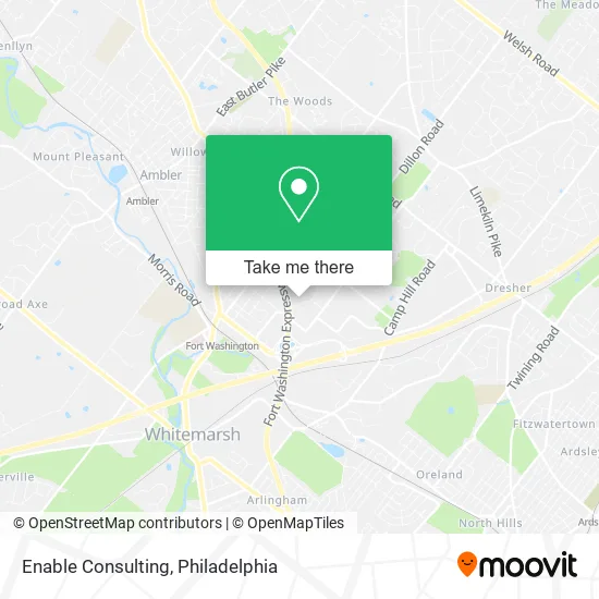 Enable Consulting map