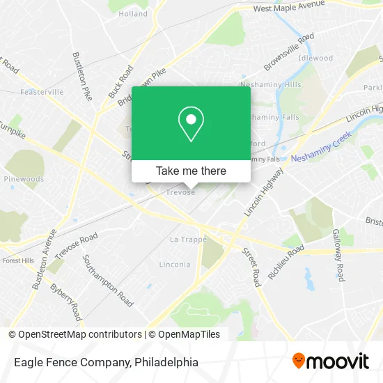 Eagle Fence Company map