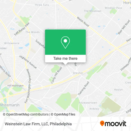 Weinstein Law Firm, LLC map
